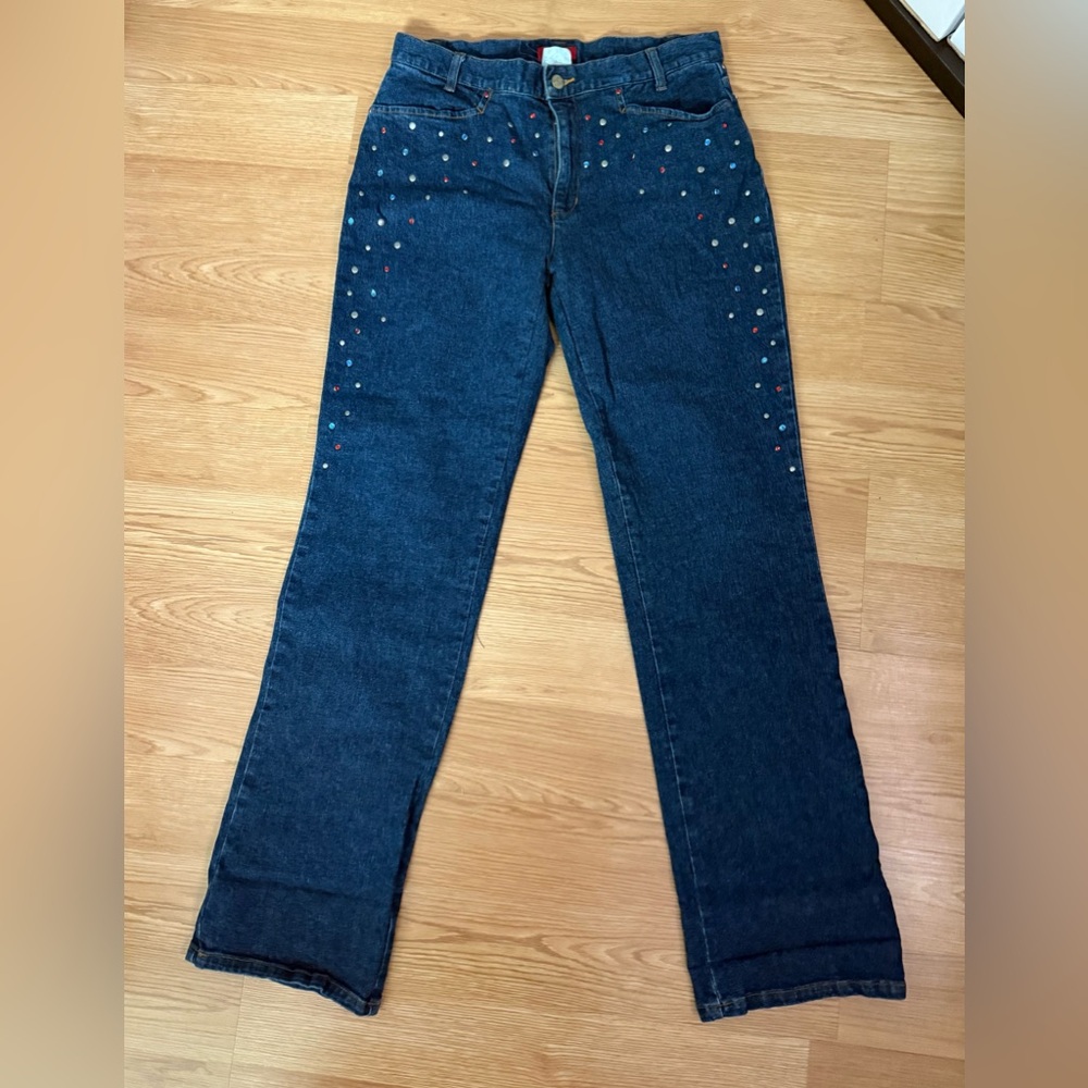 Vintage Esprit Studded Jeans Late 80’s Eaely 90’s Sz 11/12